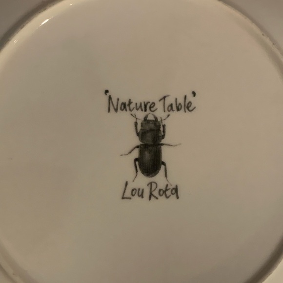 AUTH Anthropologie Lou Rita “Nature Table” Dinner Plate NWT - Picture 3 of 3